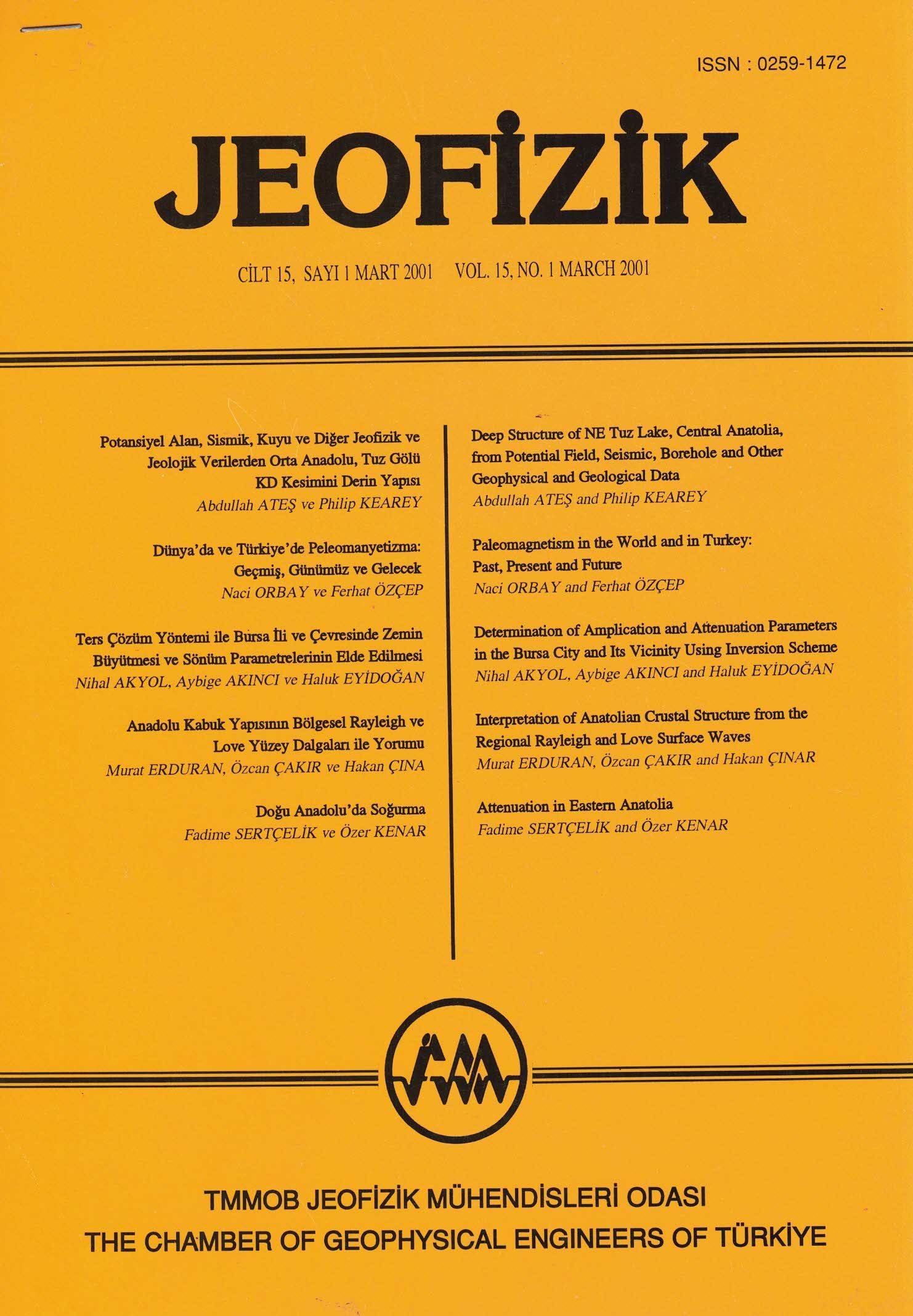 JEOFİZİK DERGİSİ 	 CİLT 15 - SAYI - 1- MART - 2001.pdf