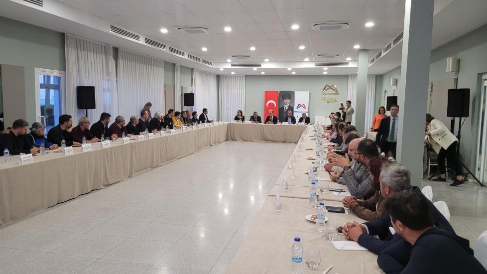 TMMOB HEYETİ MERSİN BÜYÜKŞEHİR BELEDİYESİYLE GÖRÜŞTÜ