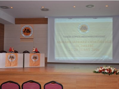 <BR>ANKARA MERKEZ ODA DELEGELERİNİN BELİRLENMESİ GENEL KURULU VE SEÇİMLERİ GERÇEKLEŞTİRİLDİ