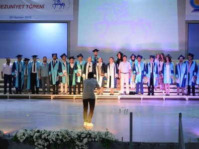 DOKUZ EYLÜL ÜNİVERSİTESİ MEZUNİYET TÖRENİ YAPILDI