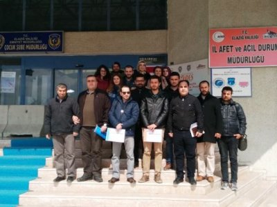 YER RADARI YÖNTEMİ VE UYGULAMALARI" KURSU 1819 MART 2017 ELAZIĞDA YAPILDI
