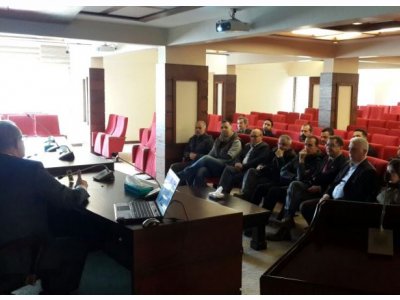 PEYZAJ AMAÇLI JEOFİZİK MÜHENDİSLİĞİ UYGULAMALARI KONULU SÖYLEŞİTARTIŞMA 14 MART 2017 ANTAKYA`DA YAPILDI