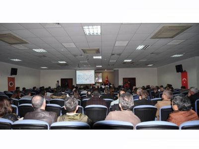 "ZEMİN PROBLEMLERİ ISLAH UYGULAMALARI KONTROL YÖNTEMLERİ" KONULU PANEL GERÇEKLEŞTİRİLDİ