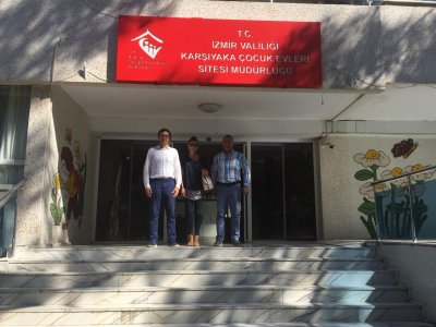 KARŞIYAKA ÇOCUK ESİRGEME KURUMU VE BORNOVA NEVVAR SALİH İŞGÖREN HUZUR EVİ ZİYARET EDİLDİ
