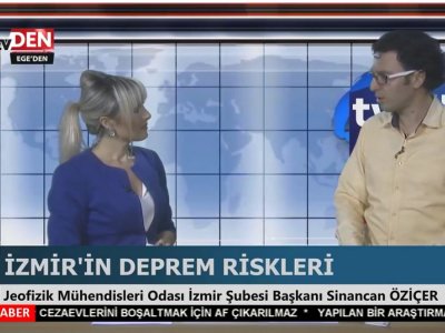 ŞUBE BAŞKANI SN SİNANCAN ÖZİÇER TVDEN ANA HABER BÜLTENİNE KATILDI