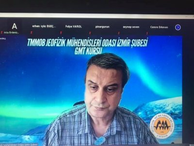 "GENERIC MAPPING TOOLS GMT KURAMSAL TANITIM VE UYGULAMA ÖRNEKLERİ" KURSU GERÇEKLEŞTİRİLDİ