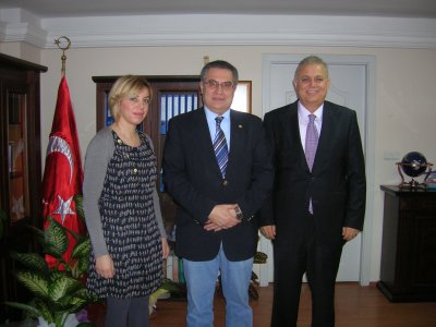 İL ÖZEL İDARESİ GENEL SEKRETERİ İLE YAPILAN GÖRÜŞME