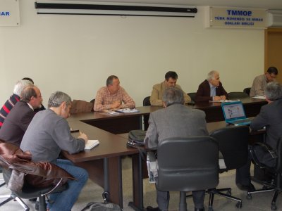 TMMOBODA SEKRETER ÜYELERİ TOPLANTISI YAPILDI