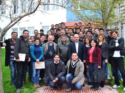 ZEMİNLERİN GEOTEKNİK VE JEOFİZİK ANALİZİ KURSU GERÇEKLEŞTİRİLDİ