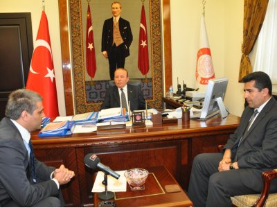 ISPARTA VALİSİ MEMDUH OĞUZ İLE MAKAMINDA GÖRÜŞME