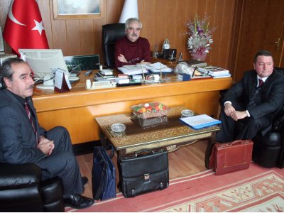 KEŞAN BELEDİYE BAŞKANI SAYIN MEHMET ÖZCAN&#8217;I ZİYARET