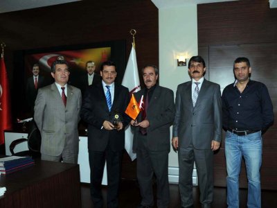 ANKARA KEÇİÖREN BELEDİYE BAŞKANI SN MUSTAFA AK&#8217;I ZİYARET