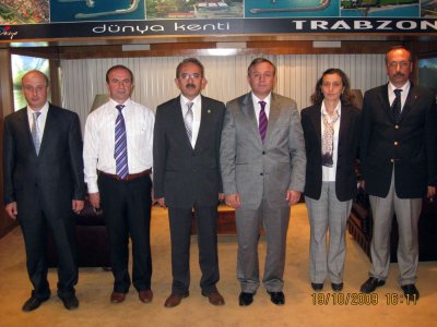 TRABZON VALİSİ SN DR RECEP KIZILCIK&#8217;I MAKAMINDA ZİYARET