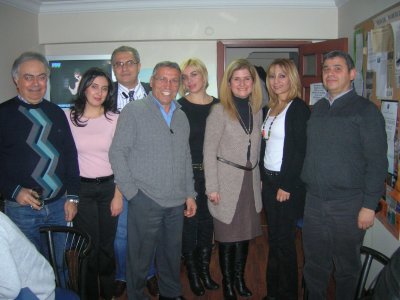 YENİ YIL KOKTEYLİ YAPILDI