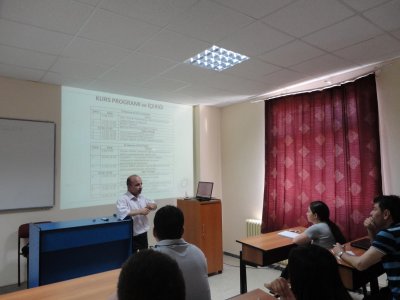 MASW VE REMI İLE ZEMİN PARAMETRELERİNİN BELİRLENMESİ KURSU YAPILDI