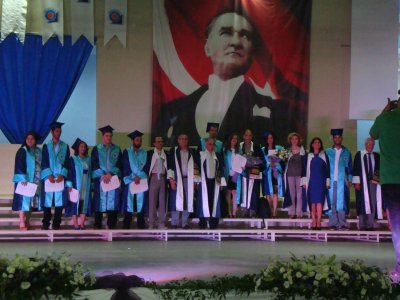 DOKUZ EYLÜL ÜNİVERSİTESİ MEZUNİYET TÖRENİ YAPILDI