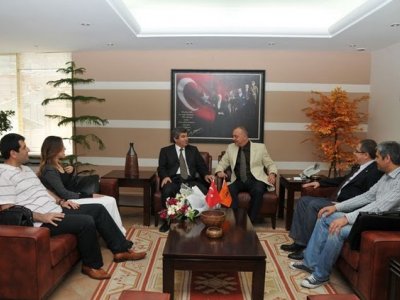 MANİSA BELEDİYE BAŞKANI SN CENGİZ ERGÜN&#8217;Ü ZİYARET