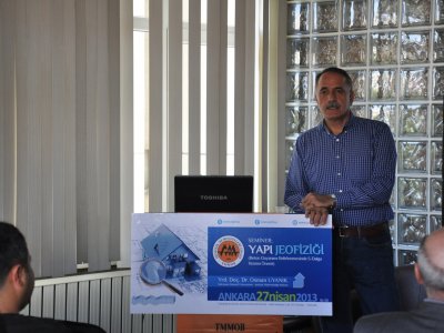 `YAPI JEOFİZİĞİ` SEMİNERİ YAPILDI