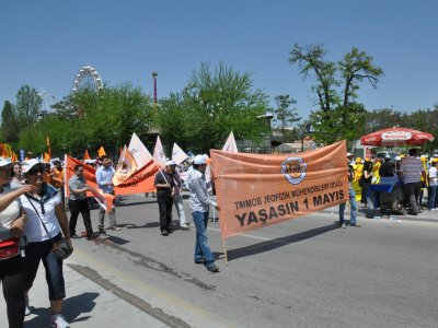 1 MAYIS ULUSLARARASI BİRLİK MÜCADELE VE DAYANIŞMA GÜNÜ`NDE ALANLARDAYDIK