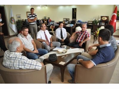 ALANYA BELEDİYE BAŞKANI HASAN SİPAHİOĞLU İLE GÖRÜŞME YAPILDI