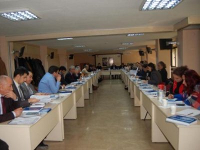<BR>TMMOB YKODA BAŞKANLARI TOPLANTISI YAPILDI